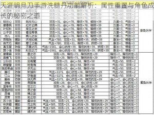 天涯明月刀手游洗髓丹功能解析：属性重置与角色成长的秘密之道