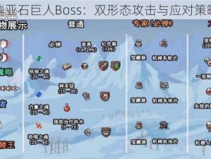 泰拉瑞亚石巨人Boss：双形态攻击与应对策略解析