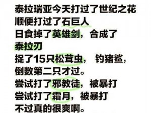 泰拉瑞亚霜月召唤条件与技巧详解：掌握游戏攻略，轻松召唤霜月