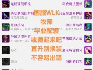 魔兽世界WLK牧师商业技能选择详解：洞悉治疗与输出的最佳搭配策略