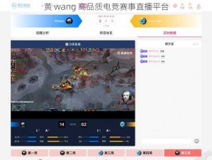 黄 wang 高品质电竞赛事直播平台