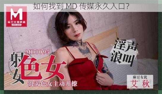 如何找到 MD 传媒永久入口？