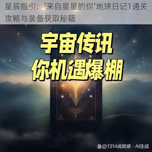 星辰指引：'来自星星的你'地球日记1通关攻略与装备获取秘籍