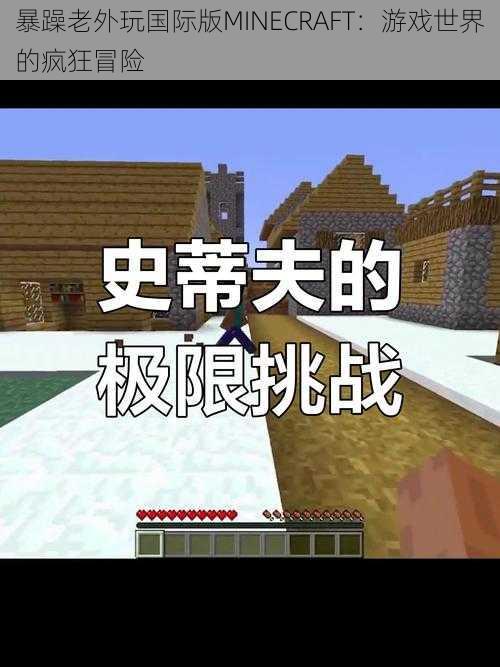 暴躁老外玩国际版MINECRAFT：游戏世界的疯狂冒险