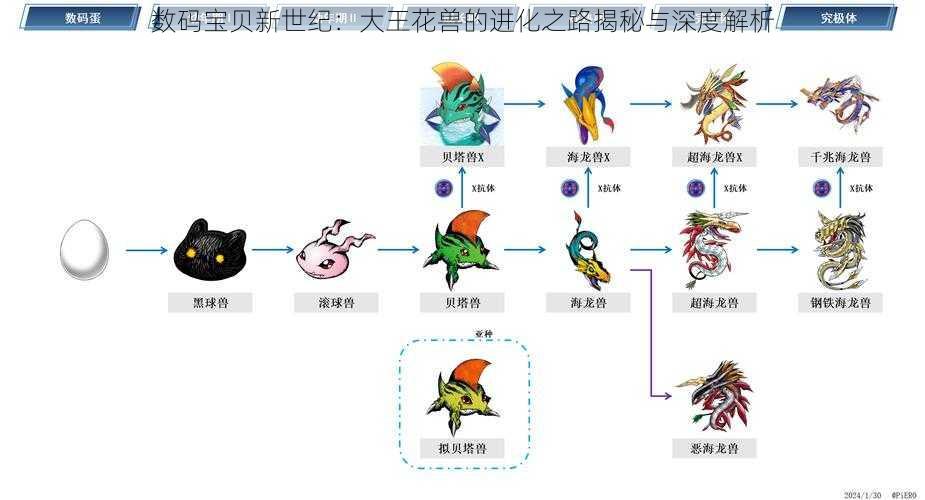 数码宝贝新世纪：大王花兽的进化之路揭秘与深度解析