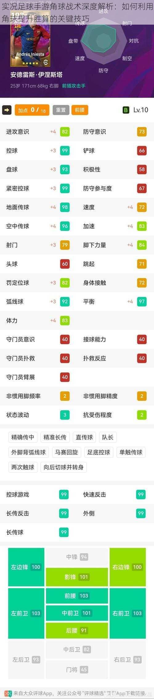 实况足球手游角球战术深度解析：如何利用角球提升胜算的关键技巧