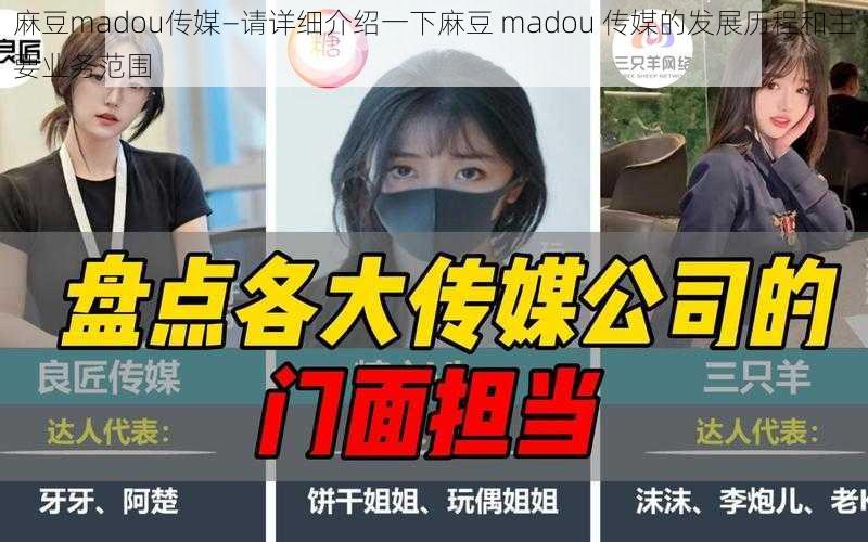 麻豆madou传媒—请详细介绍一下麻豆 madou 传媒的发展历程和主要业务范围